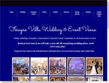 Tablet Screenshot of myweddingvilla.com